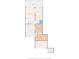 Detailed floor plan of the first floor showcasing the layout and room dimensions at 5340 Cobblestone Ct, Wesley Chapel, FL 33543