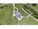 An aerial view of the home, pool, pond, and surrounding acreage at 7301 Loghouse Rd, Plant City, FL 33565