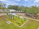 Outdoor gym featuring various exercise equipment on an artificial turf surface, perfect for fitness enthusiasts at 734 Flamingo Dr, Apollo Beach, FL 33572