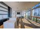 Bright kitchen and living space features modern appliances and a spacious island with breakfast bar seating at 777 3Rd N Ave # 1607, St Petersburg, FL 33701