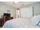 Bedroom with a view of closet and dresser at 7810 Flintlock Dr, Port Richey, FL 34668