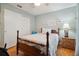 Cozy guest bedroom featuring natural light and closet space at 7810 Flintlock Dr, Port Richey, FL 34668