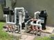 Outdoor view of the pool equipment for the house at 1247 Gentilly Ln, Wesley Chapel, FL 33544