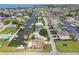 Aerial scene of waterfront homes with canals leading to open water, great for boaters at 13727 Gene Rossi Ave, Hudson, FL 34667