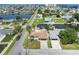 A waterfront property with a private dock on a canal, near a beautiful ocean view at 13727 Gene Rossi Ave, Hudson, FL 34667