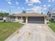 Charming single-story home with a well-maintained lawn and a two-car garage, perfect for comfortable living at 13727 Gene Rossi Ave, Hudson, FL 34667