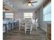 Cozy dining area open to the kitchen, perfect for casual meals and gatherings at 18650 Gulf Blvd # 314, Indian Shores, FL 33785