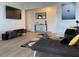 Comfortable living room with sleek furniture and modern decor at 219 Pompano Se Dr # D, St Petersburg, FL 33705
