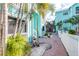 Exterior walkway featuring well-maintained landscaping at condo complex at 3002 W Cleveland St # B9, Tampa, FL 33609