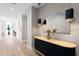 Chic hallway featuring wood floors, soft decor and stylish lighting at 301 1St S St # 1601, St Petersburg, FL 33701