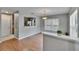 View from the dining area of the kitchen with breakfast bar at 3455 Castle Stone Ct, Valrico, FL 33594