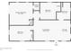 Detailed floorplan of the home with dimensions of each room and closet space at 37732 Cecil Ln, Zephyrhills, FL 33542