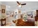 Elegant dining area open to the kitchen and living room, great for entertaining at 4076 Mainlands N Blvd, Pinellas Park, FL 33782