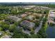 An aerial view showcasing the apartment community and surrounding neighborhood at 4207 S Dale Mabry Hwy # 8304, Tampa, FL 33611