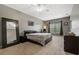 Spacious main bedroom boasts a ceiling fan, a large window, and neutral decor for a relaxing retreat at 4207 S Dale Mabry Hwy # 8304, Tampa, FL 33611