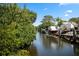 The property has waterfront access with a dock at 428 Klosterman W Rd, Palm Harbor, FL 34683