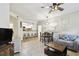 Bright living room with large windows and stylish furnishings at 504 S Armenia Ave # 1329B, Tampa, FL 33609