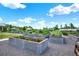 A well-maintained community garden offering residents the opportunity to grow their own produce and flowers at 6019 Shorebird Br, Land O Lakes, FL 34638