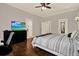 Comfortable bedroom with hard wood floors, and ample closet space at 111 E Jean St, Tampa, FL 33604