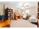 Spare bedroom offering space for relaxation, with neutral walls and carpet at 11307 Sandpine Rd, Riverview, FL 33569