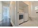 Convenient laundry room with washer, dryer, and storage, located near a bathroom at 1225 22Nd S Ave, St Petersburg, FL 33705