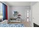 Bedroom featuring neutral paint, carpet flooring, and television at 13301 Waterleaf Garden Cir, Riverview, FL 33579