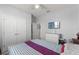 Bedroom featuring neutral paint, carpet flooring, and closet at 13301 Waterleaf Garden Cir, Riverview, FL 33579