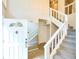 Inviting entryway with tile flooring and staircase, creates a warm and welcoming ambiance at 15917 Dover Cliffe Dr, Lutz, FL 33548