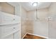 Walk-in closet featuring built-in shelving, drawers, and ample storage space at 21906 Shamu Dr, Land O Lakes, FL 34639
