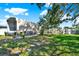 Backyard featuring a boat lift on the canal at 4173 85Th N St, St Petersburg, FL 33709