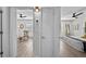 Hallway that offers views into two bedrooms and an office at 4637 4Th N Ave, St Petersburg, FL 33713
