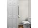 Toilet and Closet featuring white walls at 4945 91St N Ave # 30, Pinellas Park, FL 33782
