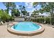 Refreshing pool features several lounge chairs and shaded trees at 4945 91St N Ave # 30, Pinellas Park, FL 33782
