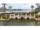 Scenic view of a bridge overlooking a lake, connecting different parts of the community at 5205 Brighton Shore Dr, Apollo Beach, FL 33572