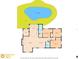 Detailed floor plan showcasing layout, including the kitchen, living room, bedrooms, and bathrooms at 7107 Limestone Ln, Tampa, FL 33619