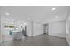 Open floor plan featuring updated kitchen, modern appliances and lots of natural light at 7107 Limestone Ln, Tampa, FL 33619