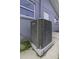 Exterior view of the home's HVAC unit at 7625 Marechal Ave, Port Richey, FL 34668