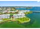 Stunning waterfront condo community with lush landscaping, city and bay views at 7892 Sailboat Key S Blvd # 408, South Pasadena, FL 33707