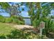 Beach access at the end of a path, caution residents only, use at your own risk at 916 48Th Street E Dr, Bradenton, FL 34208