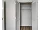 Bright closet with bifold doors and a wire shelf for storage, ready for your organization at 916 48Th Street E Dr, Bradenton, FL 34208