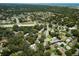 Panoramic aerial shot of 945 Hamilton Court in Palm Harbor, Florida, highlighting the surrounding residential area at 945 Hamilton Ct, Palm Harbor, FL 34683