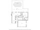 Detailed floor plan showcasing the layout of the main level, including the kitchen, and primary bedroom at 10053 W Bay St, Seminole, FL 33776