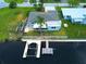 Waterfront home with dock and boat lift access to canal and Gulf of Mexico at 13931 King Ave, Hudson, FL 34667