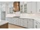 Modern kitchen showcasing stylish cabinets, countertops, and stainless steel appliances at 1583 Running Tide Pl, Sarasota, FL 34240