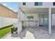 Backyard features an outdoor kitchen and grill area at 1802 Regal Mist Loop, Trinity, FL 34655