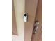 Installed video doorbell on front door of house at 1913 W Saint Conrad St, Tampa, FL 33607