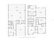 Detailed floor plan of the home's first and second floor at 2707 Ridgewood Ave, Tampa, FL 33602