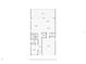 Detailed floor plan of the home's first floor at 2707 Ridgewood Ave, Tampa, FL 33602
