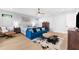 Luxurious main bedroom boasts large windows, a ceiling fan, and ample space at 2707 Ridgewood Ave, Tampa, FL 33602
