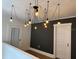 Bright foyer featuring a modern hanging light fixture at 4106 N Central Ave, Tampa, FL 33603